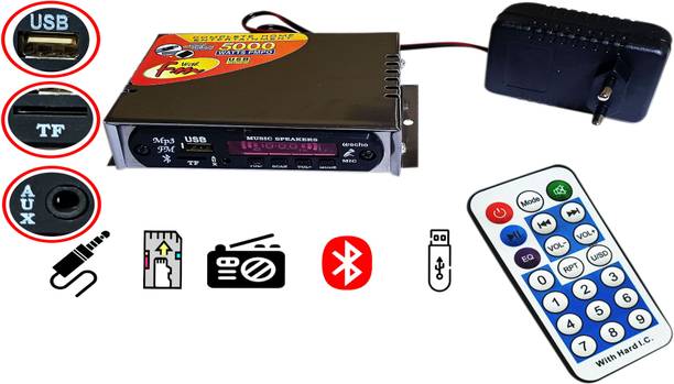 HSNAKE bluetooth mini mp3 player with FM,AUX,USB,BLUETOOTH,SD-MMC, 20 W AV Control Receiver