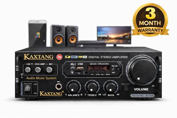 KAXTANG DJ cool 084 4tr Full Black Digital Stereo With BT/ USB/ SD-Card /FM /AUX 5000 W AV Power Amplifier