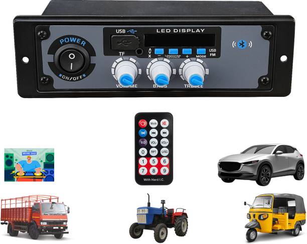 ots world Bluetooth/FM Stereo Audio Amplifier, 4440 IC Based Support 6-inch Speaker 200 W AV Power Amplifier