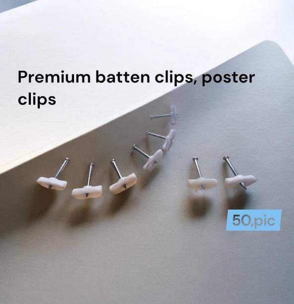 tejus batten ovel clips / concrete nail clamps (50)pic Hammer Drive Anchor