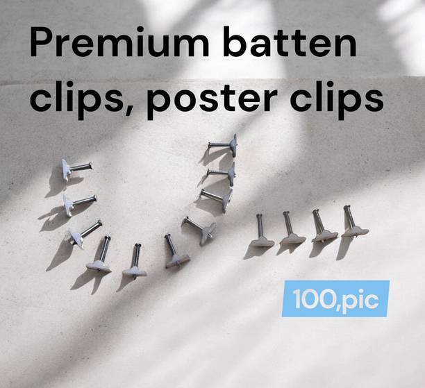 tejus batten flat clips / concrete nail clamps (100)pic Hammer Drive Anchor