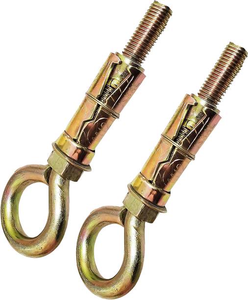 Pure Source (India) Swing Anchor Fasteners Hook for Hanging Swing, 12 mm, 2Pcs Hollow Wall Drive Anchor