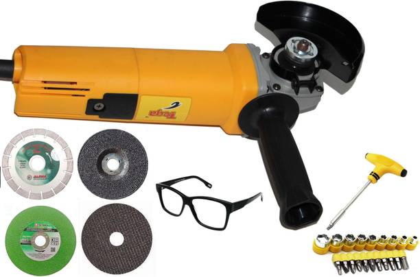 Digital Craft HEAVY DUTY 850W 11000RPM 100MM ANGLE GRINDER With Free Grinding cutting wheel HOT SALE Angle Grinder