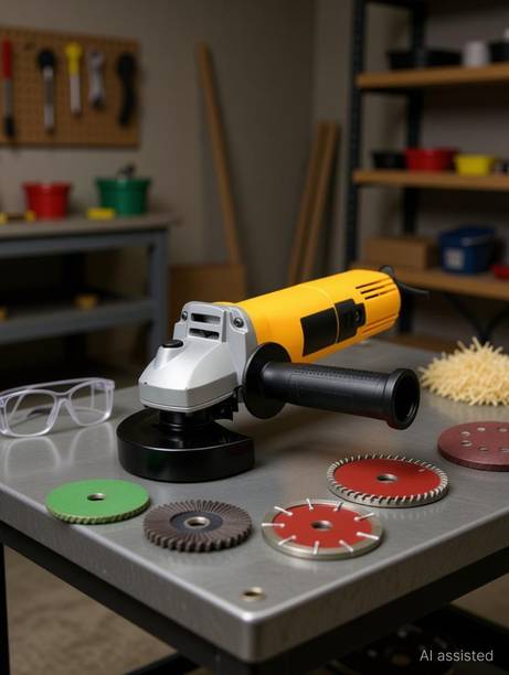 Sauran Powerful Multi Usable Combo Angle Grinder