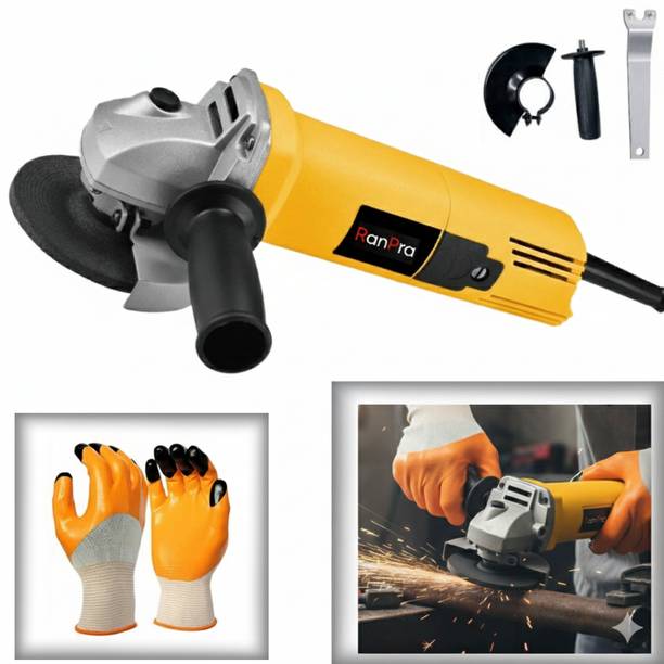 RanPra HEAVY DUTY 100%COPPER ARMETURE 4 INCH ANGLE GRINDER Angle Grinder