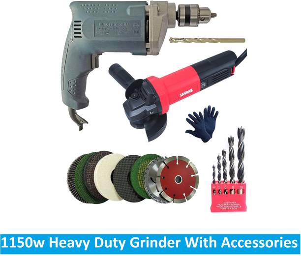 Sauran 1150W Electric Grinder Machine (GRI7) Angle Grinder