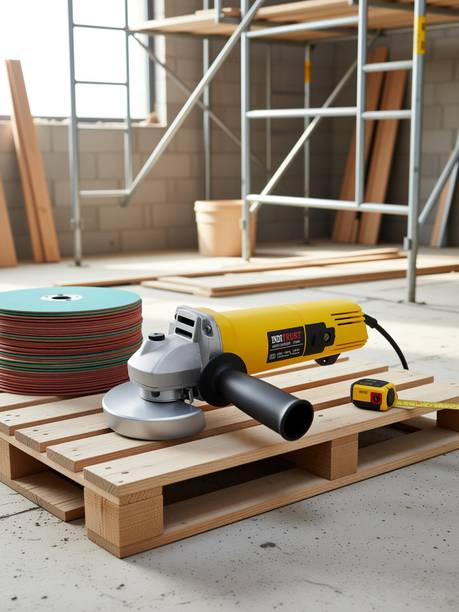 Inditrust 950W Electric Angle Grinder Machine with 100% copper winding Angle Grinder