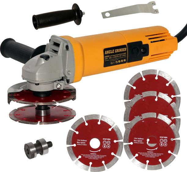 Digital Craft Wall Chaser & Grinder, 850W, 11000 RPM, M10 Thread, 100mm Cutting Disc Angle Grinder