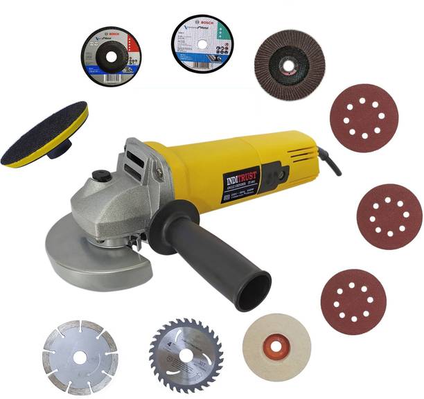 Inditrust new 950W Electric Angle Grinder 100mm with 10pc wheel 4inch Angle Grinder