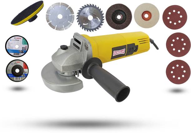 DUMDAAR Ultrafast 900W angle grinder machine with multiple accessories Grinding Machine Angle Grinder