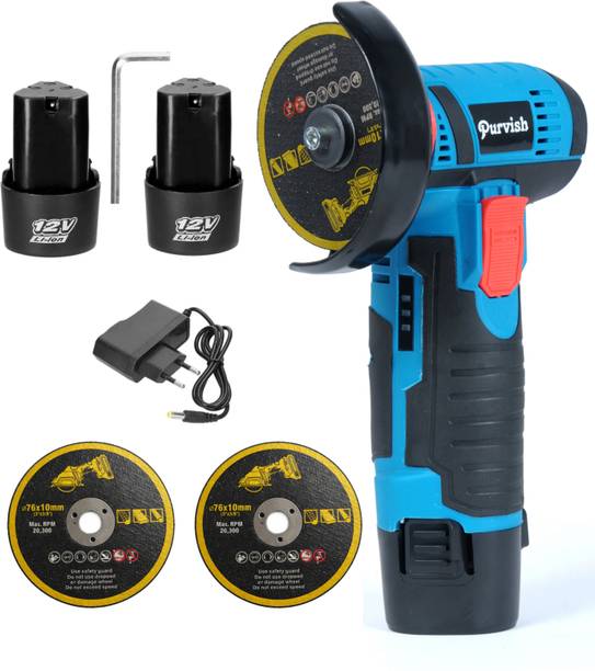 purvish 3" Cordless Angle Grinder || construction power tool grinder || rechargeable Angle Grinder