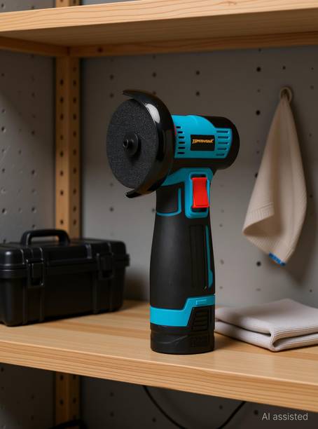Tomahawk MIG-1500 12V Brushless Cordless Mini Angle Grinder 76mm - 1.5Ah Li-Ion Angle Grinder