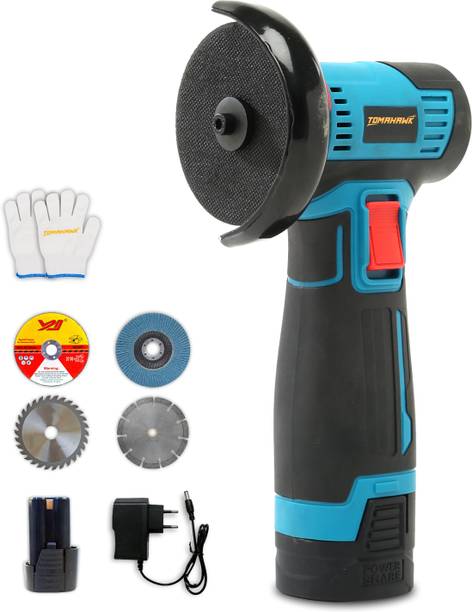 Tomahawk MIG-1500 12V Brushless Cordless Mini Angle Grinder 76mm - 1.5Ah Li-Ion Angle Grinder