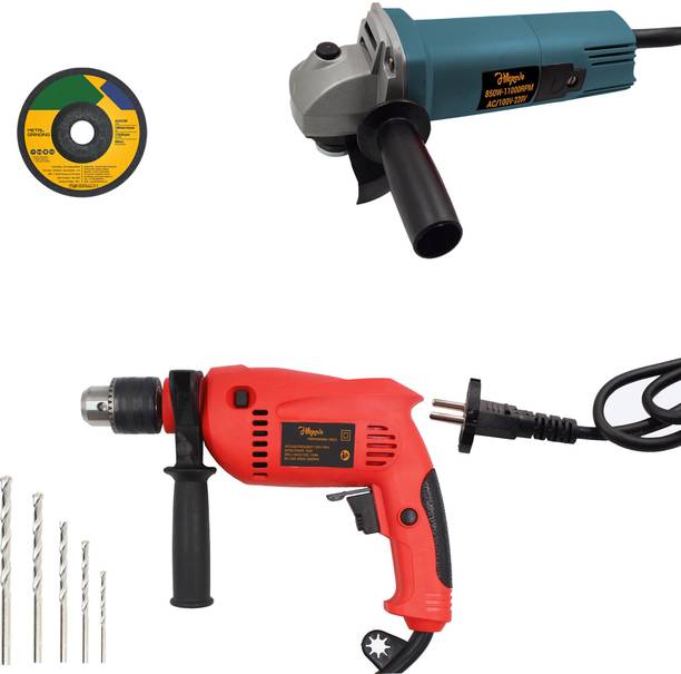 Hillgrove HGCM939M2 4"inch Professional Heavy Duty Grinder with 13mm Power Drill Machine Angle Grinder