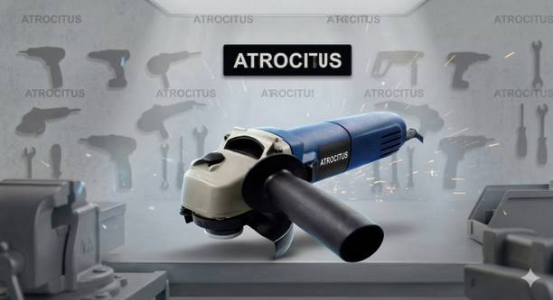Atrocitus ATR114__AG_Blue_100mm_ Angle Grinder_100% COPPER WINDING Angle Grinder