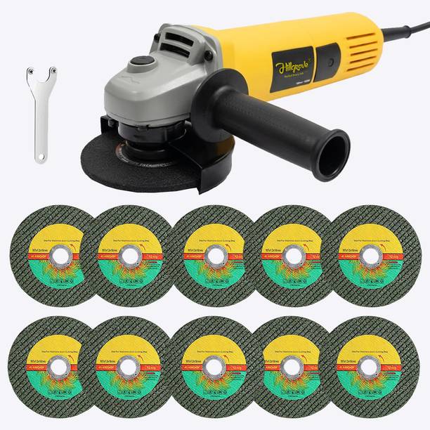 Hillgrove HGCM1435M1 850W Hand Angle Grinder Wall Cutter Grinding Glender Cutting Machine Angle Grinder