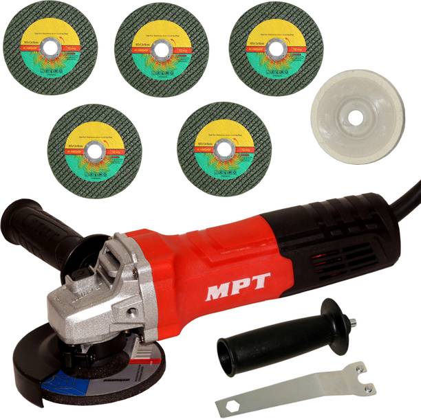 Digital Craft Angle Grinder MPT 800W,4Inch Felt Wheel,5Pc 4Inch Metal Cutting Wheel Angle Grinder