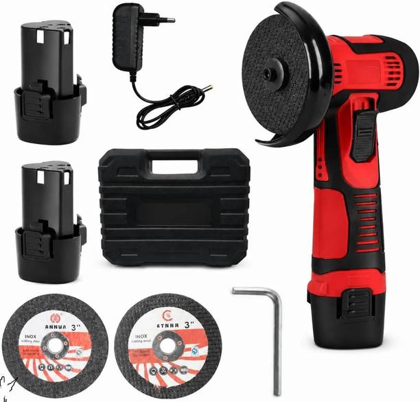 BAZKU Cordless Hand Battery Grinding Angle Grinder Cutter Cutting Machine Angle Grinder