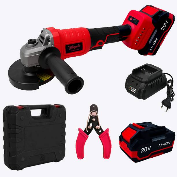 Hillgrove HGCM1465M1 Cordless Hand Battery Grinding Angle Grinder Cutter Cutting Machine Angle Grinder