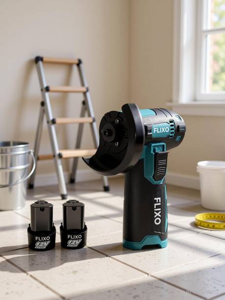 OKASTA Flixo 3" Cordless Angle Grinder – Compact Design with 2 Rechargeable Batteries Angle Grinder