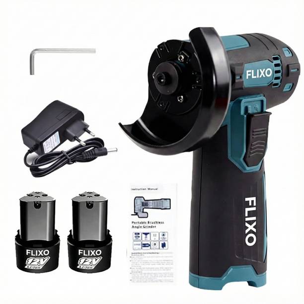 OKASTA Flixo 3" Cordless Angle Grinder – Compact Design with 2 Rechargeable Batteries Angle Grinder