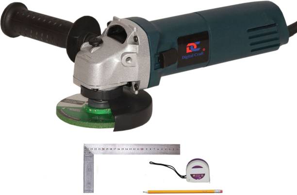Digital Craft Angle Grinder Machine DC-AG6100,6" Try Square,Tape 3Mtr Angle Grinder