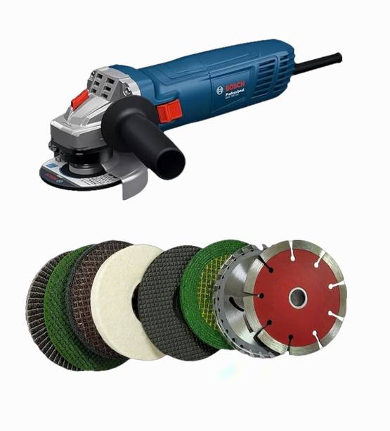 BOSCH GWS700-100 with 8 high quality for cutting grinding buffing application Angle Grinder