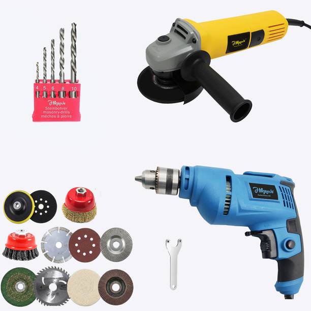 Hillgrove HGCM1447M1 Hand Angle Grinder Drill Wall Cutter Grinding Glender Cutting Machine Angle Grinder