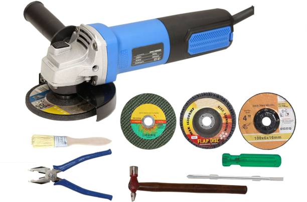 Digital Craft Angle Grinder Machine M712,3 IN 1 Grinding Wheel,4 Utility Tools Angle Grinder