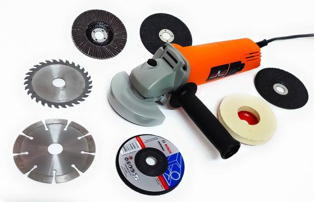Sauran H-801 Heavy Duty Machine with 6+1 high quality 4-inch wheels Angle Grinder