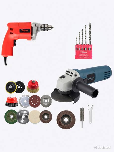 Hillgrove HGCM1456M1 Hand Angle Grinder Drill Wall Cutter Grinding Glender Cutting Machine Angle Grinder