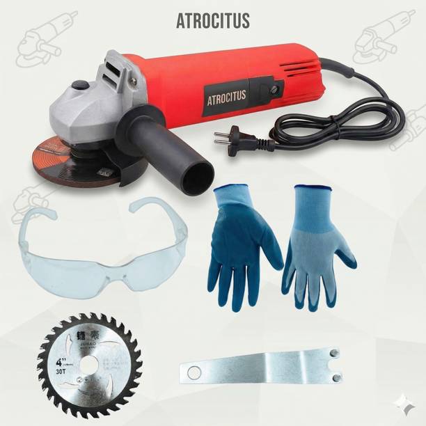 Atrocitus ATC230 Angle Grinder(100 mm Wheel Diameter) With Wood Cutting Wheels Angle Grinder
