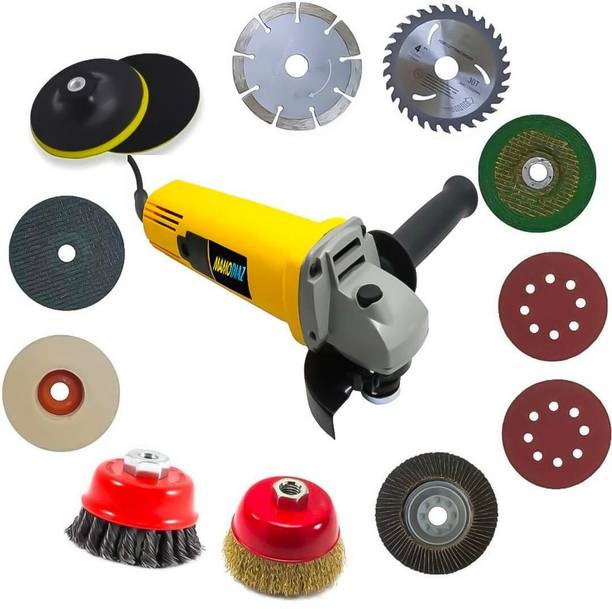 Mamodiaz Multi Use Powerful Grinder With Multi Usable Combo Angle Grinder (850 Watt) Angle Grinder