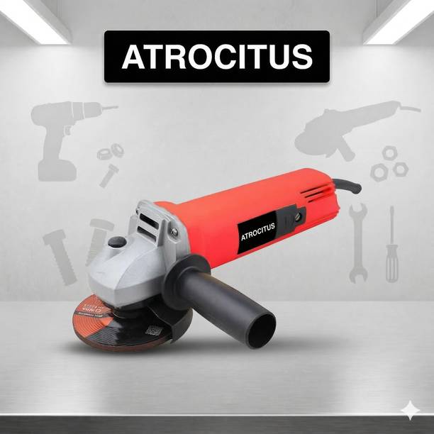 Atrocitus ATR105__AG_Red_100mm_ Angle Grinder_100% COPPER WINDING Angle Grinder