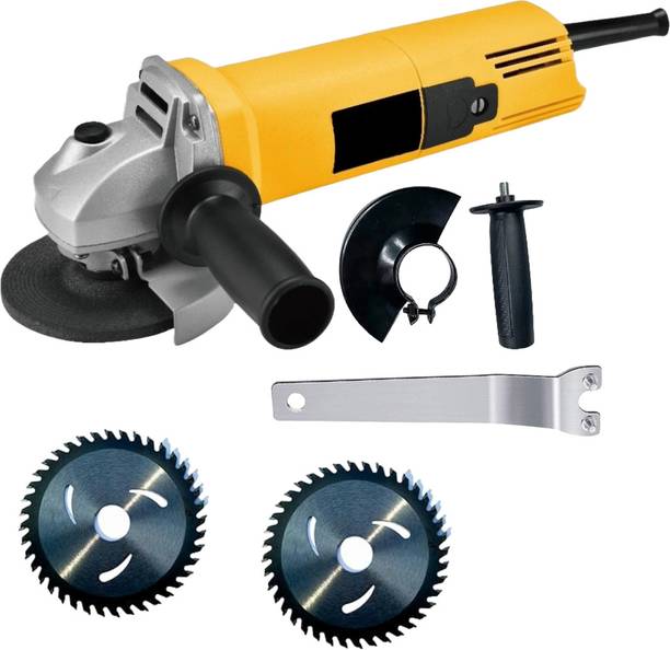 RanPra 4INCH ANGLE GRINDER WITH 2pcs WOOD CUTTING BLADE(4*30) Angle Grinder