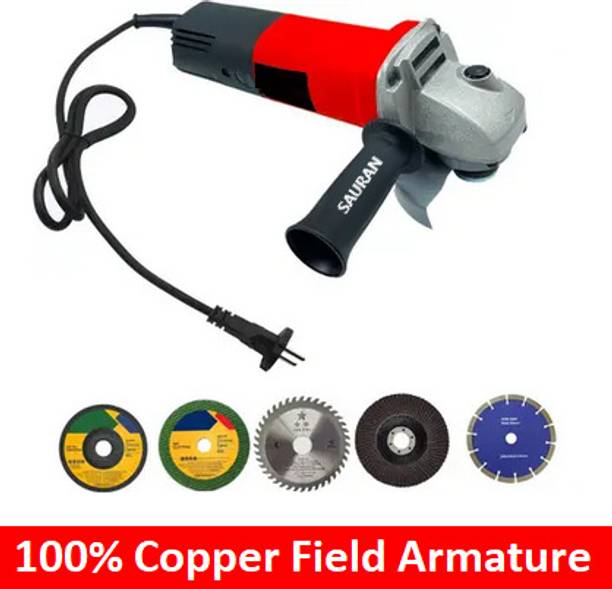Sauran 801 Grinder With TCT,Marble,Cut of,DC,Flap (HAG48) Angle Grinder