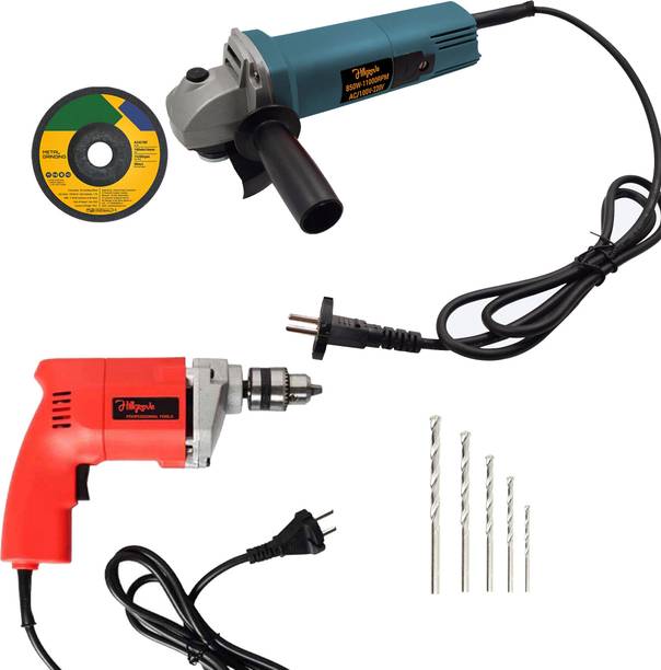 Hillgrove HGCM943M1 4"inch Professional Heavy Duty Grinder with 10mm Power Drill Machine Angle Grinder