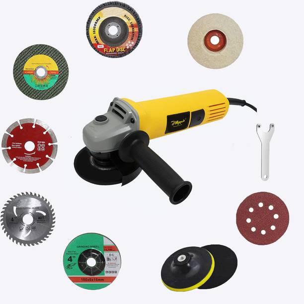 Hillgrove HGCM1430M1 850W Hand Angle Grinder Wall Cutter Grinding Glender Cutting Machine Angle Grinder