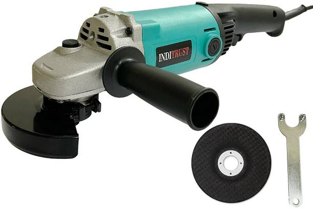 Inditrust 1500W Angle Grinder Machine | 125MM |11000 RPM (Blue) 6-Months warranty Angle Grinder