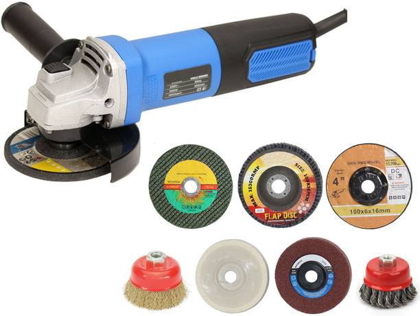 Digital Craft Angle Grinder Machine M712,3 IN 1 Grinding Wheel,4 IN 1 Polishing Wheel Angle Grinder
