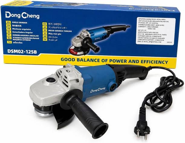 Dongchengg DSM02-125B HEAVY DUTY 1200WATT GRINDER MACHINE 11000RPM MACHINE Angle Grinder
