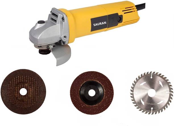 Sauran 801 Grinder with 5 Flap Disc Angle Grinder