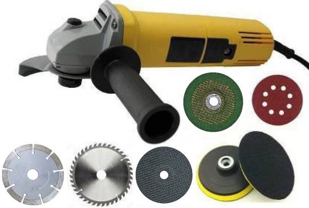 Qualigen Angle Grinder 4'FG-6100 AG-4 Grinding machine 900W COMBO OFFER Angle Grinder