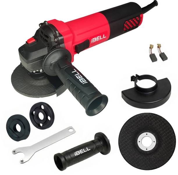 iBELL Angle Grinder AG15-85, 1100W Heavy Duty,11000 RPM with Grinding Wheel and Guard, Angle Grinder