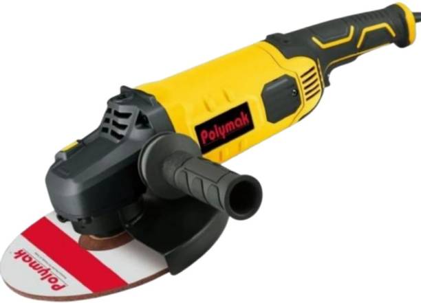 Polymak PMAG180-30HD, 3000 Watts, 8500 RPM Angle Grinder