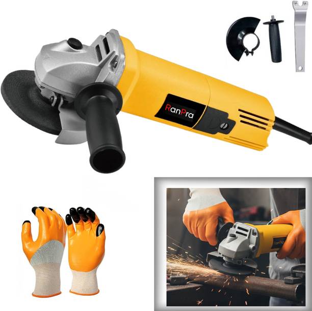 RanPra Ready-to-Cut 4 Inch Angle Grinder ( copper Armature) Angle Grinder