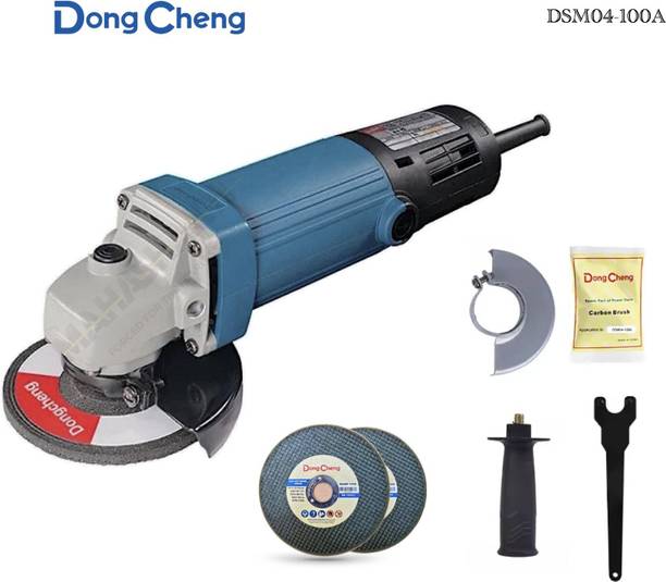 Dongcheng DSM04-100A with 2 Pcs Combo Wheels Angle Grinder