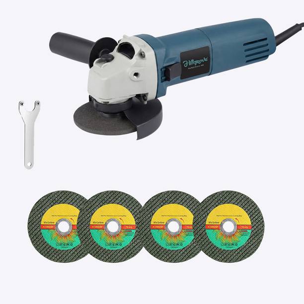 Hillgrove HGCM1440M1 850W Hand Angle Grinder Wall Cutter Grinding Glender Cutting Machine Angle Grinder