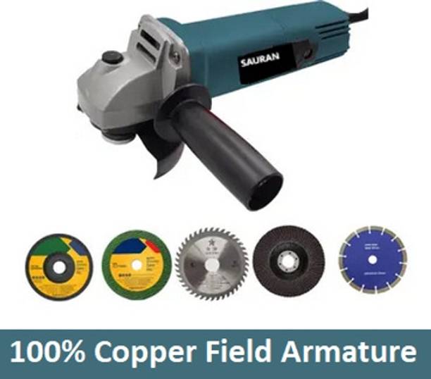 Sauran 801 Grinder With TCT,Marble,Cut of,DC,Flap (HAG43) Angle Grinder