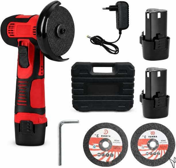 BAZKU Cordless Hand Battery Grinding Angle Grinder Cutter Cutting Machine Angle Grinder